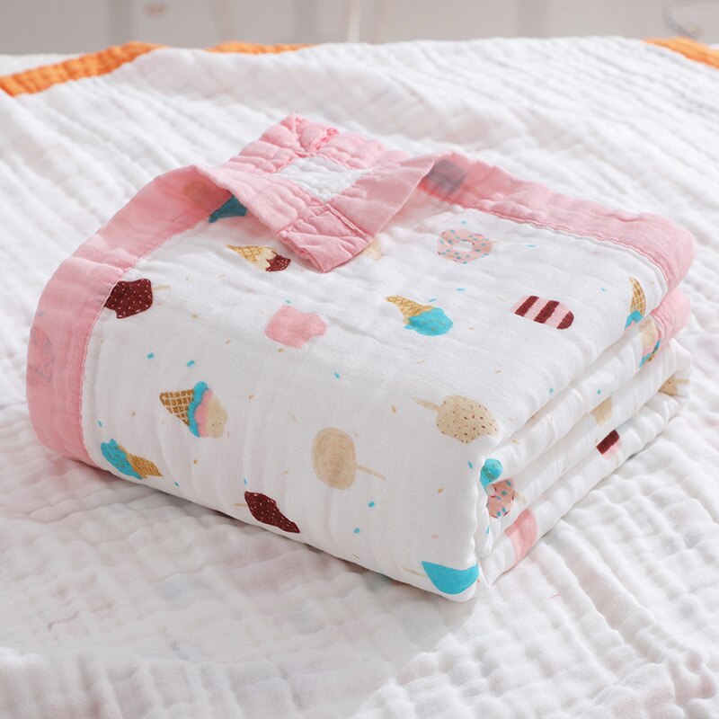 Muslin baby online quilt