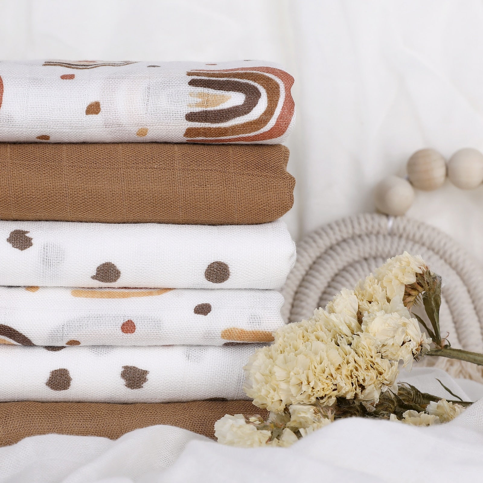 Bamboo Muslin Baby Blanket