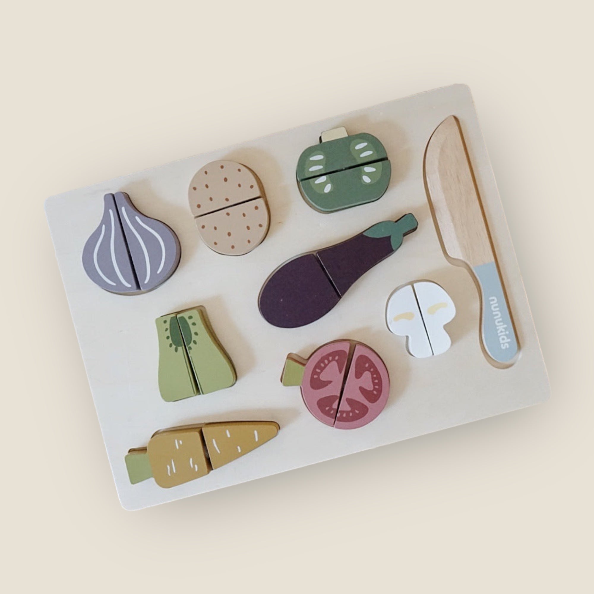 Frankie Vegetable Cutting Board Puzzle